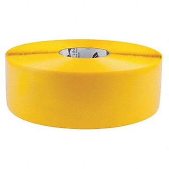MIGHTY LINE H7546 Floor Tape Yellow 3 inx100 ft Roll, 24PT71