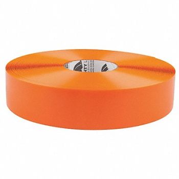 MIGHTY LINE E3476 Floor Tape Orange 2 inx100 ft Roll, 24PT74