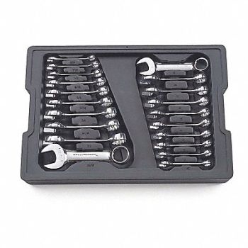 GEARWRENCH Short Combo Wrench Set, 24U658