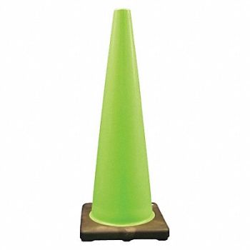 CORTINA ONE 28IN GREEN FLUORESCENT PVC TRAF, 24U871