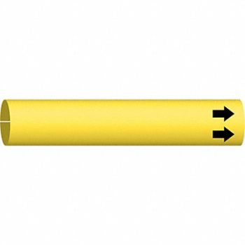 BRADY Pipe Marker (Arrow), 24VK15
