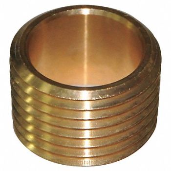 GRAINGER APPROVED Flush Adapter Cast Copper 1/2 CxMNPT, 24W566