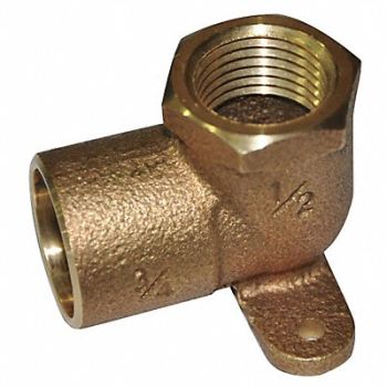 GRAINGER APPROVED Drop Elbow 90 Deg Cast Copper 3/4, 24W593