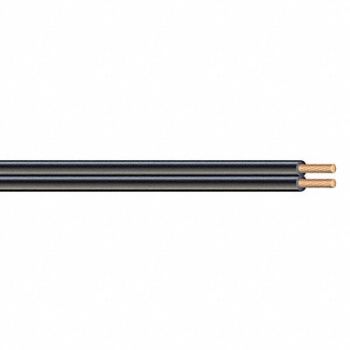 SOUTHWIRE Landscape Wire 2 Cond 14AWG Blk 50ft, 24W816