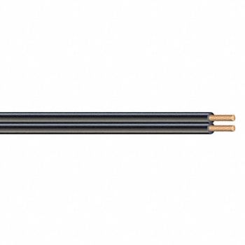 SOUTHWIRE Landscape Wire 2 Cond 14AWG Blk 500ft, 24W817
