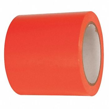GRAINGER APPROVED Floor Tape Orange 4 inx216 ft Roll PK2, 24WH19
