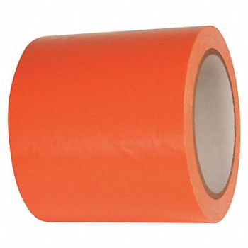 GRAINGER APPROVED Floor Tape Orange 4 inx216 ft Roll PK2, 24WH25