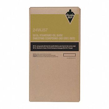 TOUGH GUY Sweeping Compound Oil Based 50 lb Box, 24WJ57