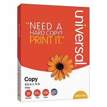 UNIVERSAL Multipurpose Paper 8-1/2 x 11 PK200000, 24WJ60