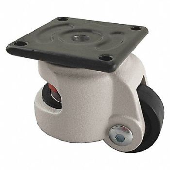 GRAINGER APPROVED Leveling Plate Caster Swivel 550 lb., 24WK16
