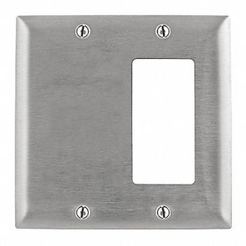 HUBBELL WIRING DEVICE-KELLEMS Hubbel Ss1426 2Gang 1Blank 1Decora, 24X713