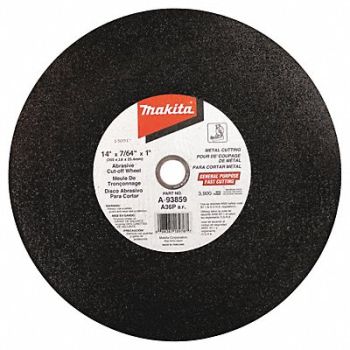 MAKITA A-93859-5 14-Inch Cut-Off Wheel PK5, 24Y496