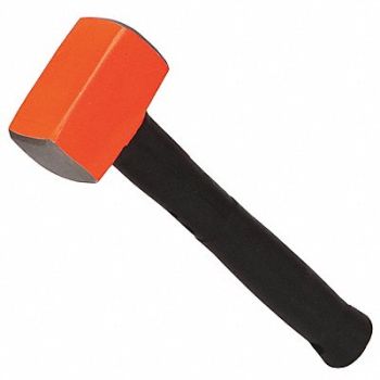 WESTWARD Sledge Hammer 4 lb 16 In Rubber/Steel, 24Z028