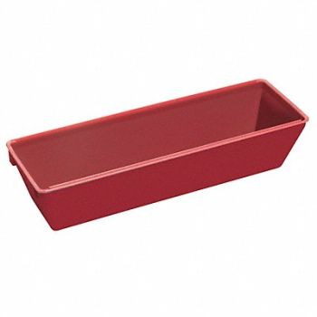 HYDE Drywall Mud Pan 12-1/2 In Plastic Red, 24Z433