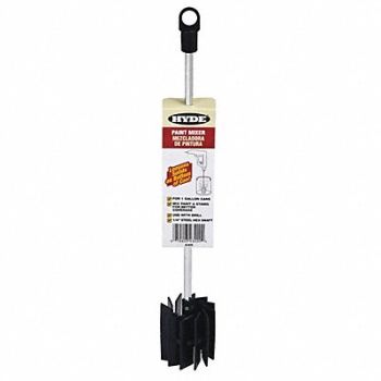 HYDE Paint Mixer 1/4 Dia 11 In L 1 Gallon, 24Z455