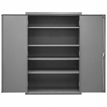 DURHAM MFG Storage Cabinet 84 x48 x24 Gray 4Shlv, 16D684