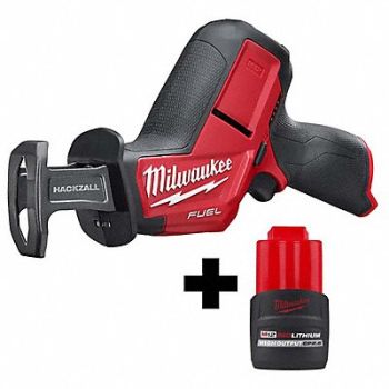 MILWAUKEE M12 FUEL HACKZALL M12 HOCP2.5 Battery, 387HG0