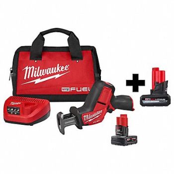 MILWAUKEE M12 HACKZALL Kit w M12 XC5.0 Battery, 385XG9