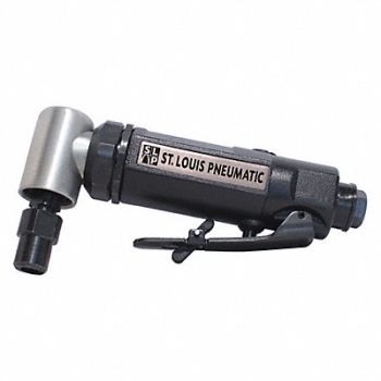 ST. LOUIS PNEUMATIC Mini Angle Head Die Grinder, 253F94