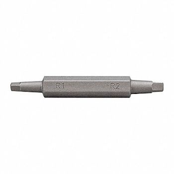 KLEIN TOOLS Replacement Bit Square #1 #2, 259F34