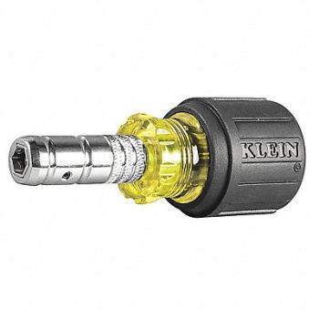 KLEIN TOOLS Hex Head Slide Nut Driver 2-In-1 1.5, 259G09
