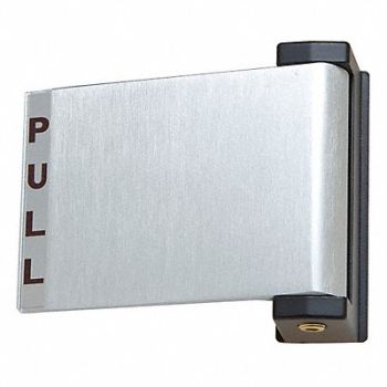 KABA ILCO Deadlatch Push/Pull Paddle Aluminum, 25AK45