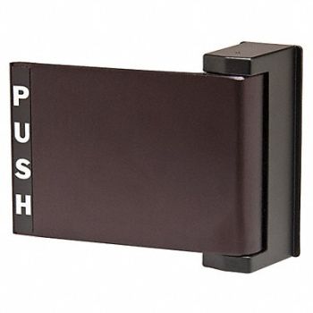 KABA ILCO Deadlatch Push/Pull Paddle Bronze, 25AK47