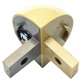 PAWLING CORP Outside Corner Interior 1-1/8 In Vinyl, 25AV64