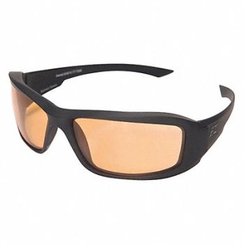 EDGE EYEWEAR Safety Glasses Tiger s Eye, 25AX64