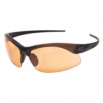EDGE EYEWEAR Safety Glasses Tiger s Eye, 25AX67