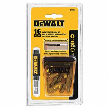 DEWALT Drive Guide Set 16 pcs. 1/4 Shank, 55KH36