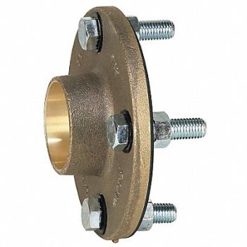 WATTS Flange 4 in For Pipe Size Polysulfone, 25CC89