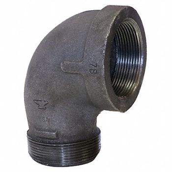 ANVIL 90 Street Elbow Malleable Iron 4 in, 25CF22