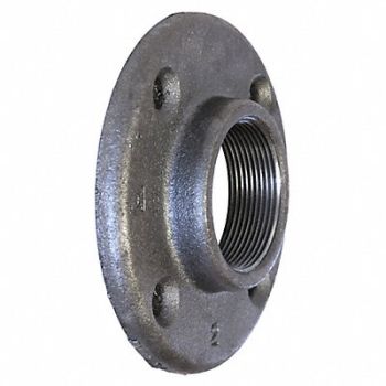 ANVIL Pipe Flange Malleable Iron Floor Flange, 4WJH1