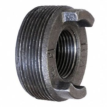 ANVIL Face Bushing Malleable Iron 2 1/2 x 2 in, 25CG82