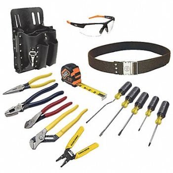 KLEIN TOOLS General Hand Tool Kit No of Pcs. 14, 25D133
