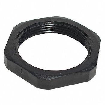 REIKU Lock Nut 1/4-18 Gr PA6 Nylon Gloss PK10, 25D342