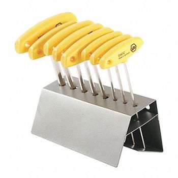 WIHA 8 Pc Driver T Handle, 25D801