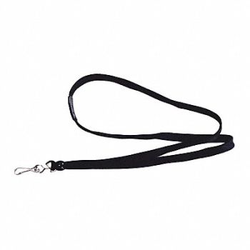 GRAINGER APPROVED Lanyard Black PK10, 25DU62