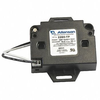 ALLANSON Gas Burner Ignitor Single Pole, 25DU89