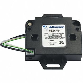 ALLANSON Gas Burner Ignitor Single Pole, 25DU90