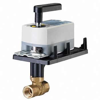 SIEMENS Ball Valve 2-Way 1/2 in NPT, 25DW38