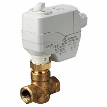 SIEMENS Zone Valve Globe 1/2 in NPT, 25DW47
