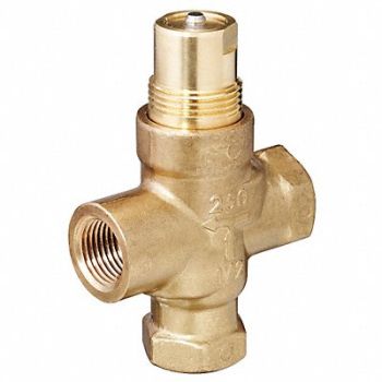 SIEMENS Control Valve Globe 1/2 in NPT, 25DW76