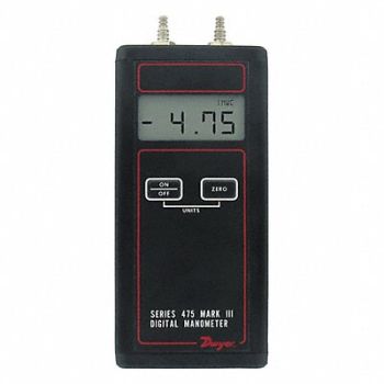 DWYER Handheld Digital Manometer 0 to 1 in wc, 25F102