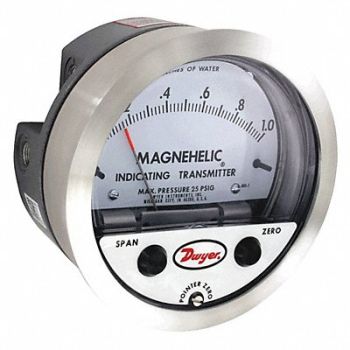 DWYER Differential Pres Indicating Transmitter, 25F131