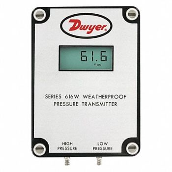 DWYER Diff Transmitter Digital 0 to 10 in wc, 25F148
