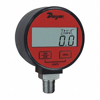 DWYER Pressure Gauge 0-5 Psi, 25F298
