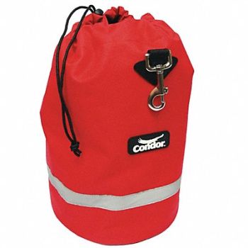 CONDOR Fleece Lined Bag Polyester Red, 25F567