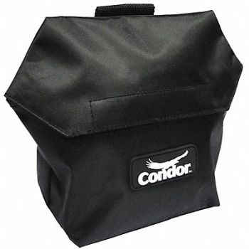 CONDOR Respirator Storage Bag Polyester Black, 25F570